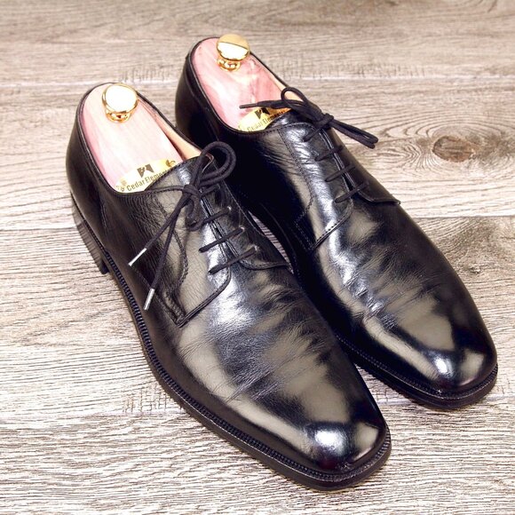 $695 Arthur Beren GRAVATI Blucher 10 N Narrow Black 16133 * add $15 new Trees main image 4
